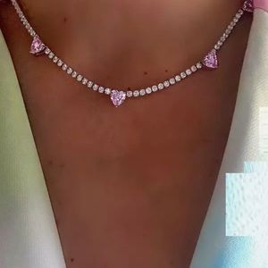 Tennis Chain Choker Necklace
